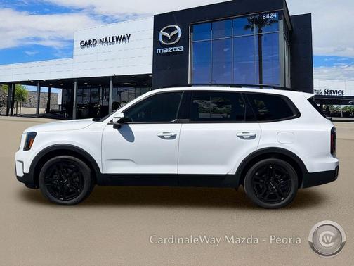 Glacial White Pearl 2024 Kia Telluride EX X-Line
