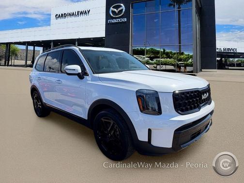 Glacial White Pearl 2024 Kia Telluride EX X-Line
