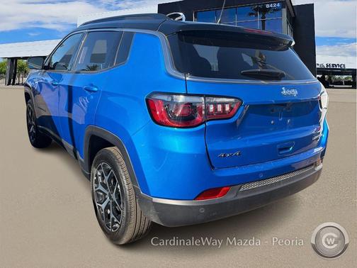 Hydro Blue Pearlcoat 2025 Jeep Compass Limited