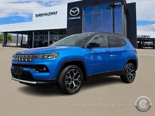 Hydro Blue Pearlcoat 2025 Jeep Compass Limited
