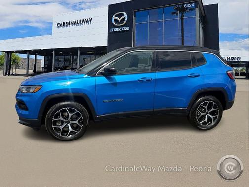 Hydro Blue Pearlcoat 2025 Jeep Compass Limited