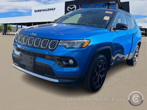 Hydro Blue Pearlcoat 2025 Jeep Compass Limited