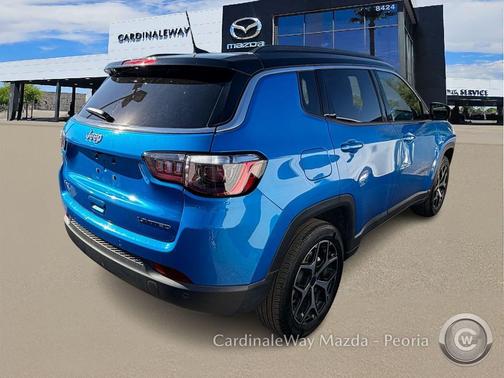 Hydro Blue Pearlcoat 2025 Jeep Compass Limited
