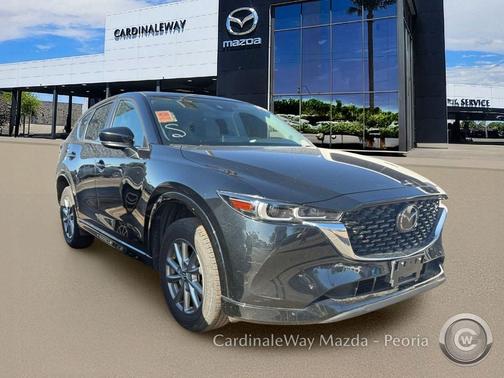 Jet Black Mica 2025 Mazda CX-5 2.5 S Preferred Package
