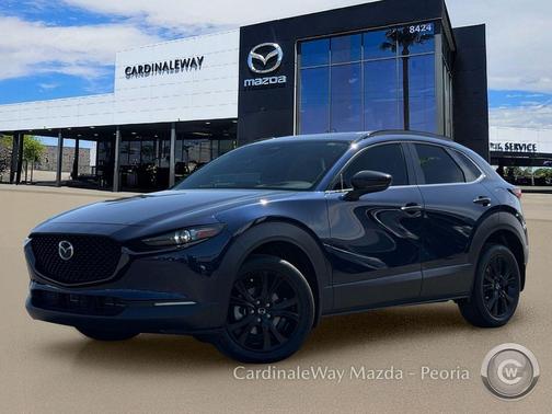 Deep Crystal Blue Mica 2025 Mazda CX-30 2.5 Turbo Premium Package