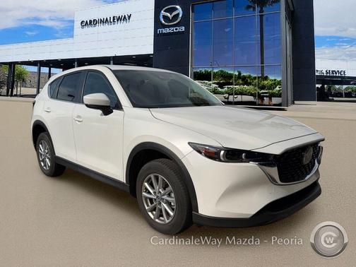 Rhodium White Metallic 2023 Mazda CX-5 2.5 S Preferred Package