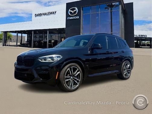 Black Sapphire Metallic 2021 BMW X3 M AWD
