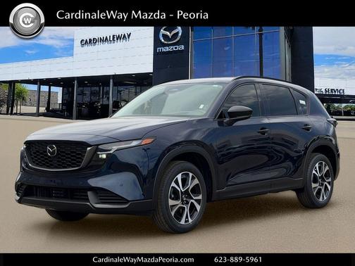 Navy Blue Mica 2026 Mazda CX-5 2.5 S Preferred Package