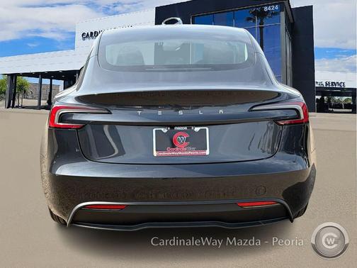 Stealth Grey 2025 Tesla Model 3 Long Range