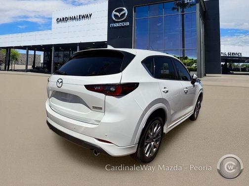 White Metallic 2025 Mazda CX-5 2.5 S Premium Plus Package