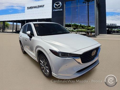 White Metallic 2025 Mazda CX-5 2.5 S Premium Plus Package