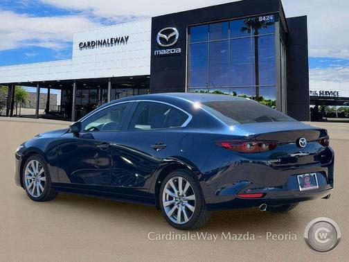 Deep Crystal Blue Mica 2023 Mazda Mazda3 FWD w/Preferred Package