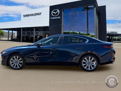 Deep Crystal Blue Mica 2023 Mazda Mazda3 FWD w/Preferred Package