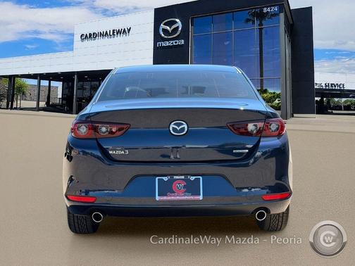 Deep Crystal Blue Mica 2023 Mazda Mazda3 FWD w/Preferred Package