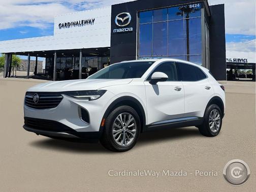 Summit White 2023 Buick Envision Preferred FWD