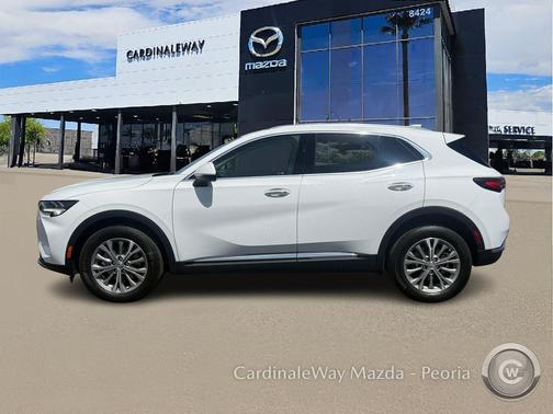 Summit White 2023 Buick Envision Preferred FWD