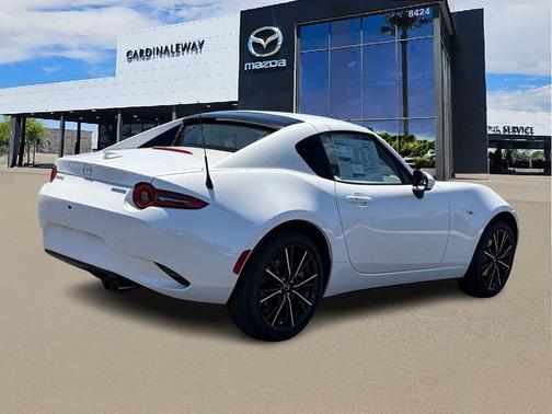 Snowflake White Pearl Mica 2026 Mazda MX-5 Miata RF Grand Touring