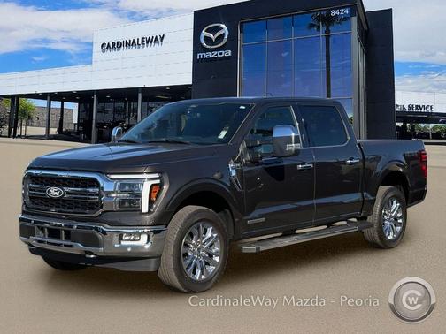 Darkened Bronze Metallic 2024 Ford F-150 Lariat