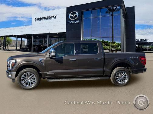Darkened Bronze Metallic 2024 Ford F-150 Lariat