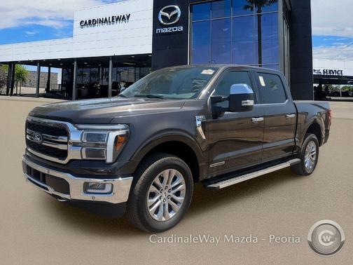 Darkened Bronze Metallic 2024 Ford F-150 Lariat