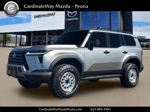 Atomic Silver 2025 Lexus GX 550 Overtrail+