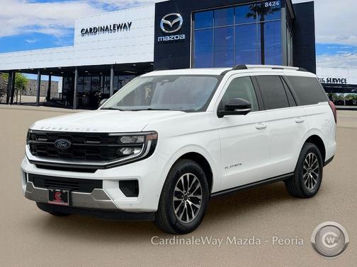 Oxford White 2025 Ford Expedition Platinum