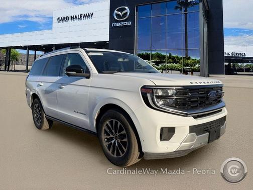 Oxford White 2025 Ford Expedition Platinum