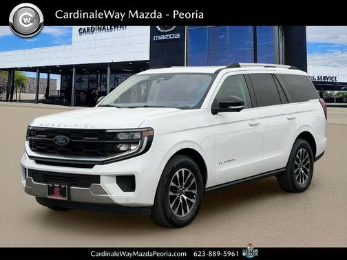 Oxford White 2025 Ford Expedition Platinum
