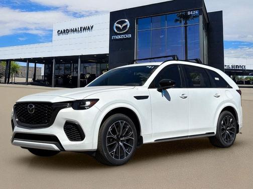 Rhodium White Premium 2026 Mazda CX-70 3.3 Turbo S Premium