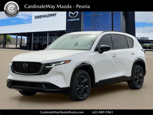 Rhodium White Metallic 2026 Mazda CX-5 2.5 S Premium Plus Package