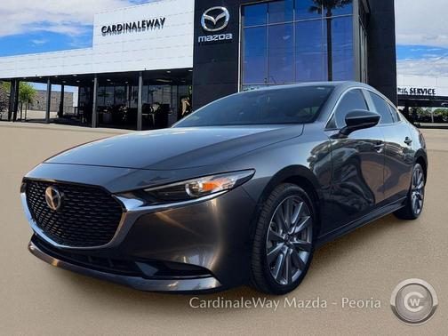 Machine Gray Metallic 2022 Mazda Mazda3 FWD w/Preferred Package