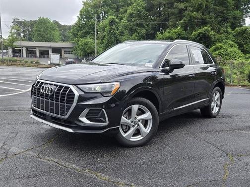 Mythos Black Metallic 2020 Audi Q3 45 Premium