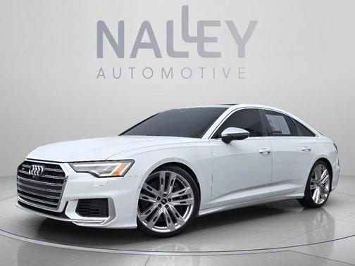 Glacier White Metallic 2022 Audi S6 Premium Plus TFSI quattro Tiptronic