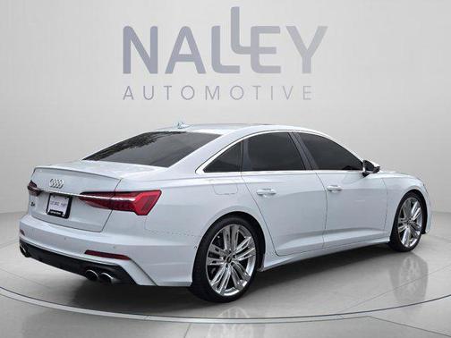 Glacier White Metallic 2022 Audi S6 Premium Plus TFSI quattro Tiptronic