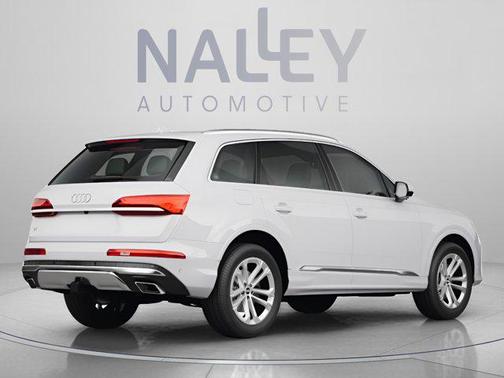 Carrara White 2025 Audi Q7 45 Premium Plus