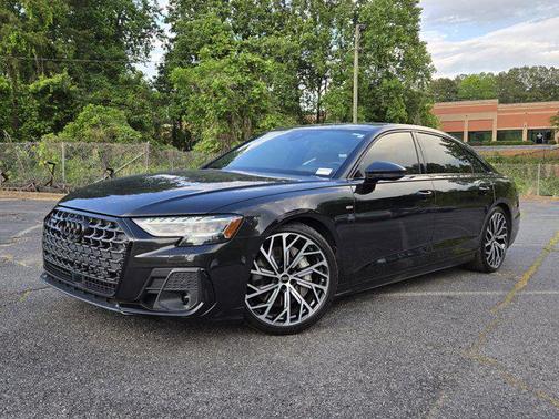 Vesuvius Gray Metallic 2023 Audi A8 L 55 TFSI quattro Tiptronic