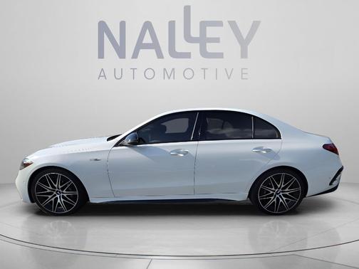 MANUFAKTUR Moonlight White Metallic 2023 Mercedes-Benz AMG C 43 4MATIC