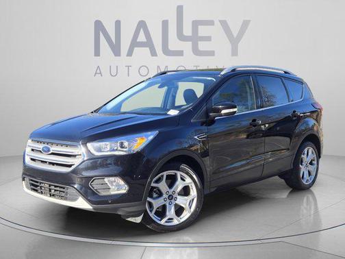 Agate Black Metallic 2019 Ford Escape Titanium