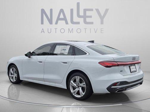 Glacier White Metallic 2025 Audi A5 Premium TFSI quattro S tronic