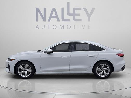 Glacier White Metallic 2025 Audi A5 Premium TFSI quattro S tronic