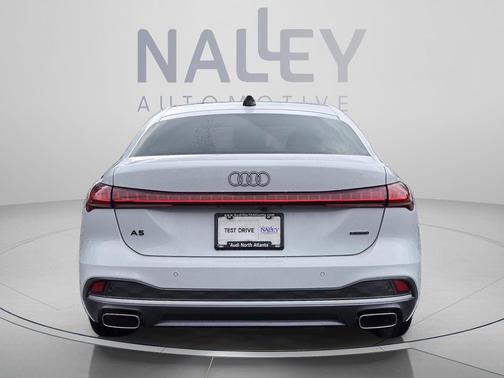 Glacier White Metallic 2025 Audi A5 Premium TFSI quattro S tronic