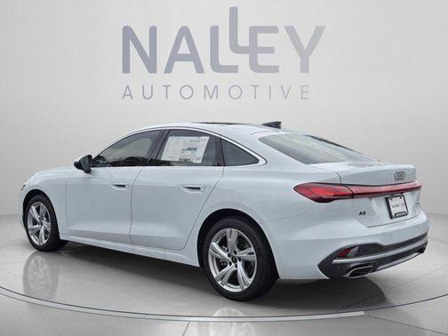 Glacier White Metallic 2025 Audi A5 Premium TFSI quattro S tronic