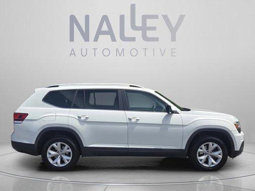Pure White 2018 Volkswagen Atlas 3.6L SE