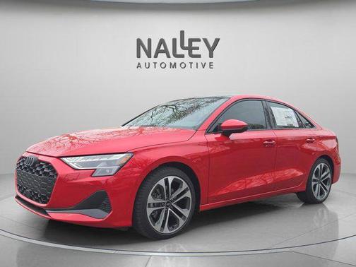Progressive Red Metallic 2025 Audi A3 Premium