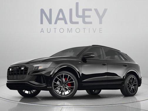Mythos Black Metallic 2023 Audi Q8 55 Prestige