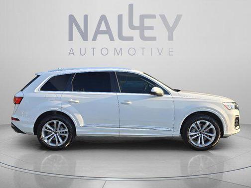 Carrara White 2025 Audi Q7 45 Premium Plus