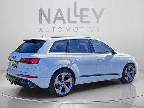 Glacier White Metallic 2026 Audi Q7 55 Prestige