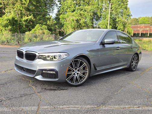 Bluestone Metallic 2018 BMW 540 540i