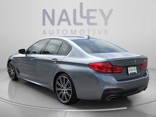 Bluestone Metallic 2018 BMW 540 540i