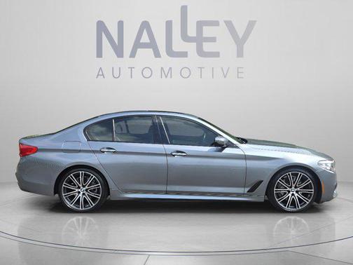 Bluestone Metallic 2018 BMW 540 540i
